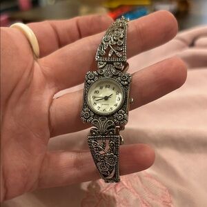 Elegant Silver Women's Watch